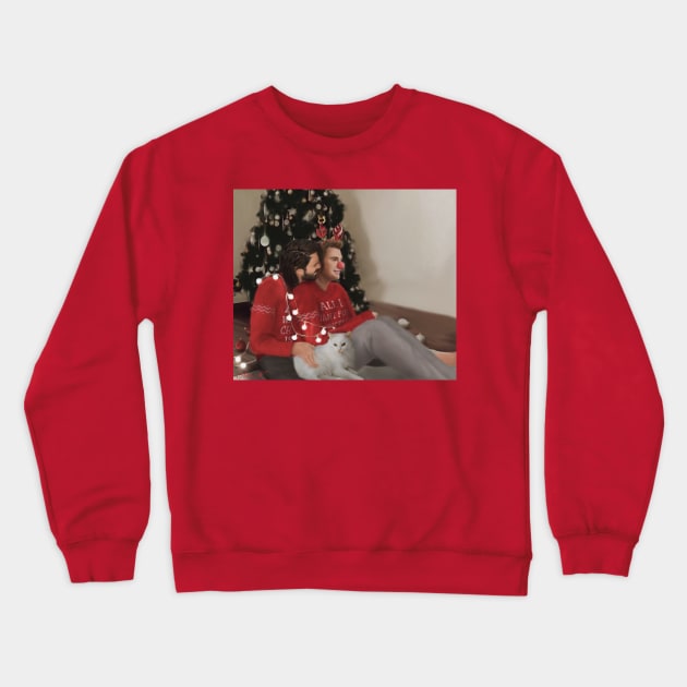 Christmas Crewneck Sweatshirt by nightqueen